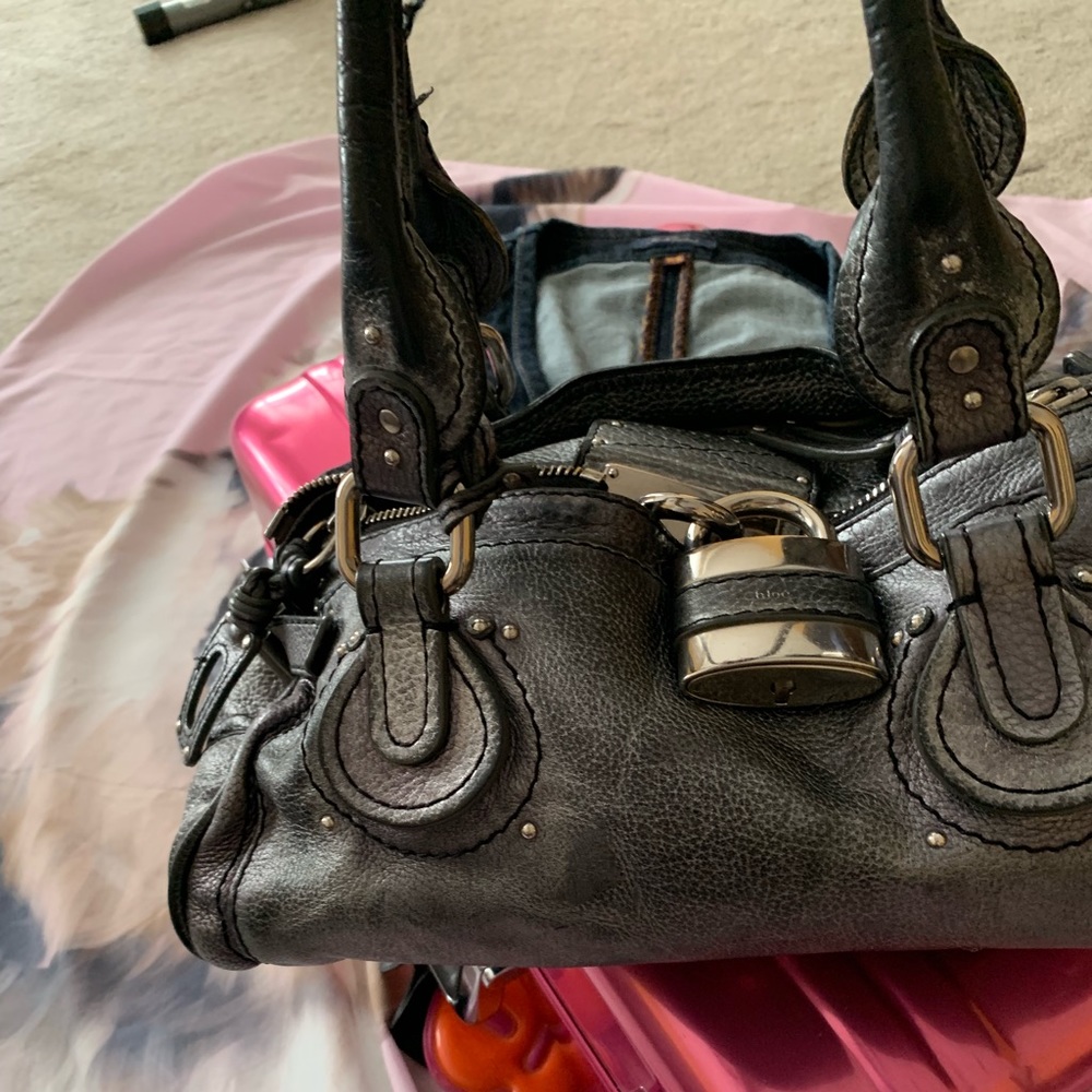 Chloe Paddington Limited Edition Metallic Bag - Picture 2 of 8